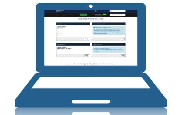 user information